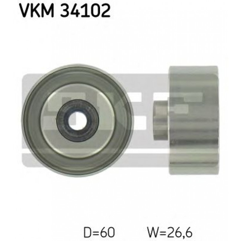 VKM 34102 SKF Ролик модуля натягувача ременя
